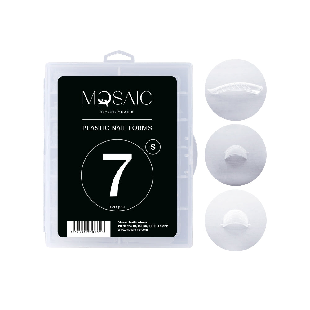 Plastic Nail Top Forms no.7