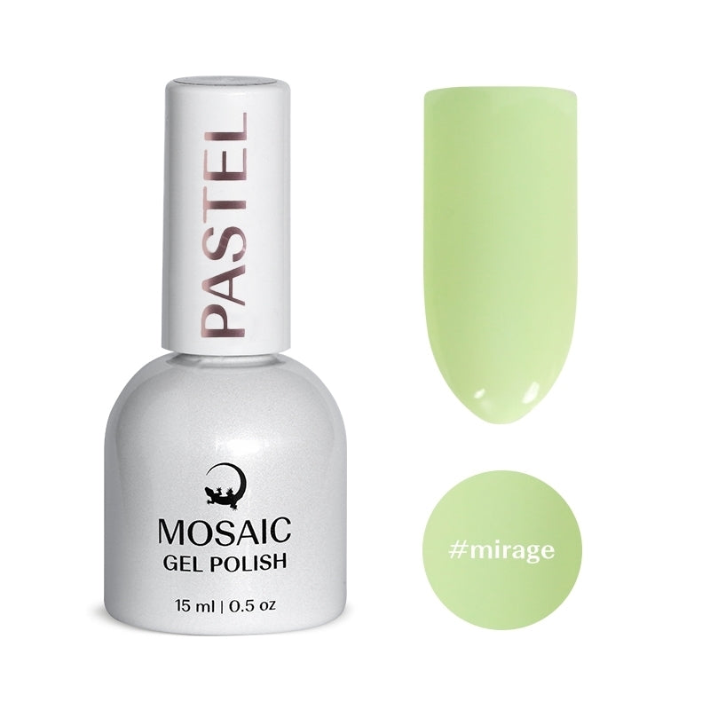 Gel Polish PASTEL Collection - MIRAGE 15ml TPO & HEMA free