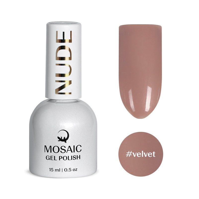 Gel Polish NUDE Collection - VELVET 15ml TPO & HEMA free