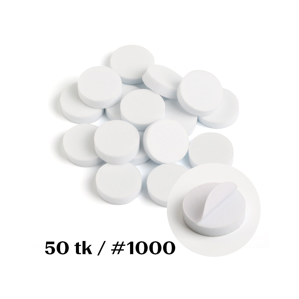 Replaceable Buffing Disc #1000 grit - 15mm. 50 pcs.