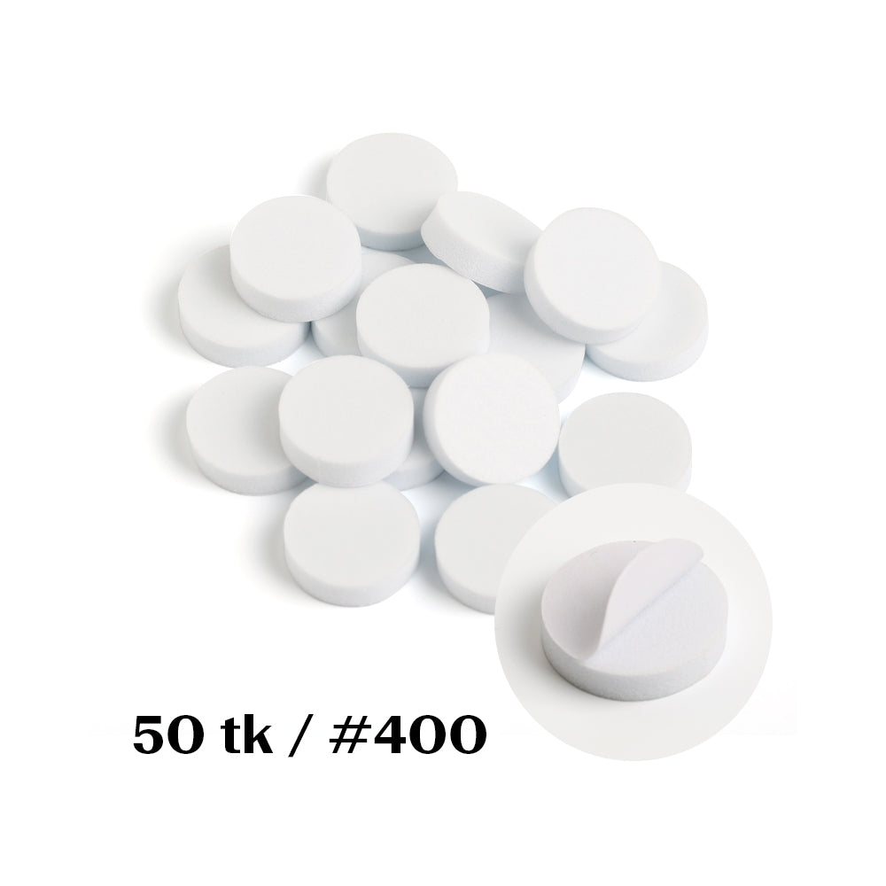 Replaceable Buffing Disc #400 grit - 15mm. 50 pcs.