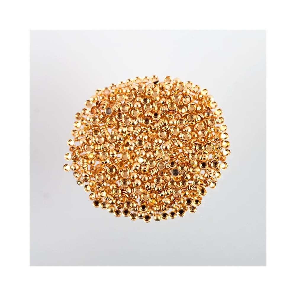 Metal Half Balls - Gold