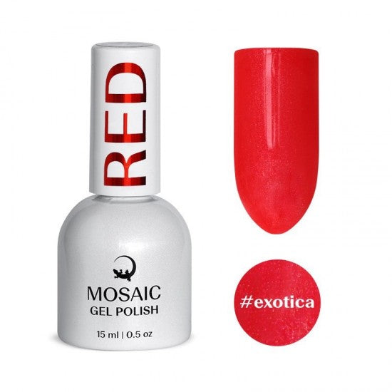 Gel Polish RED Collection - EXOTICA 15ml TPO & HEMA free