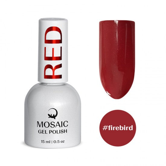 Gel Polish RED Collection - FIREBIRD 15ml TPO free