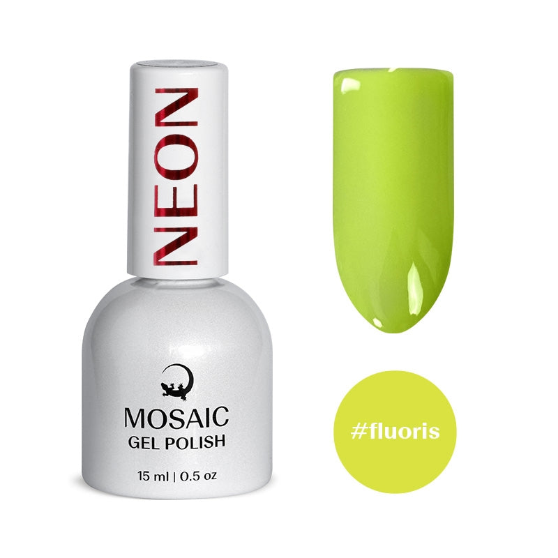Gel Polish NEON Collection - FLUORIS 15ml TPO free