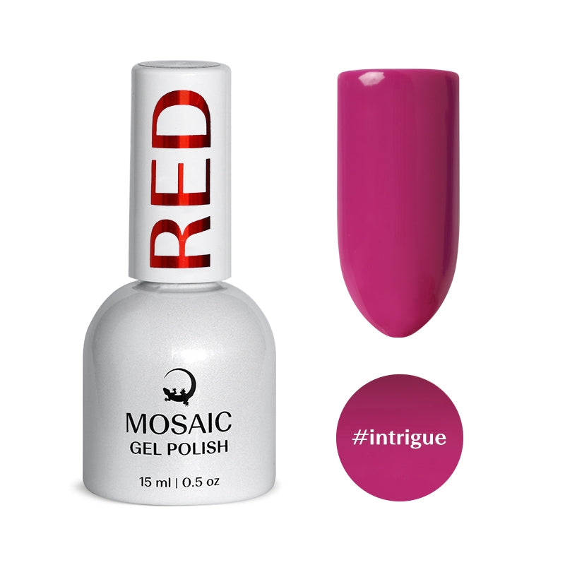 Gel Polish RED Collection - INTRIGUE 15ml TPO free