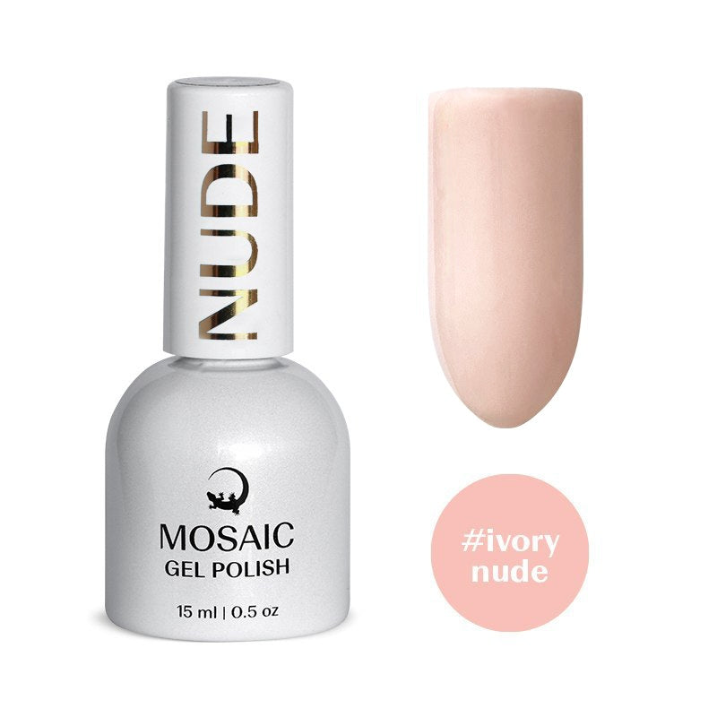 Gel Polish NUDE Collection - IVORY NUDE 15ml TPO free