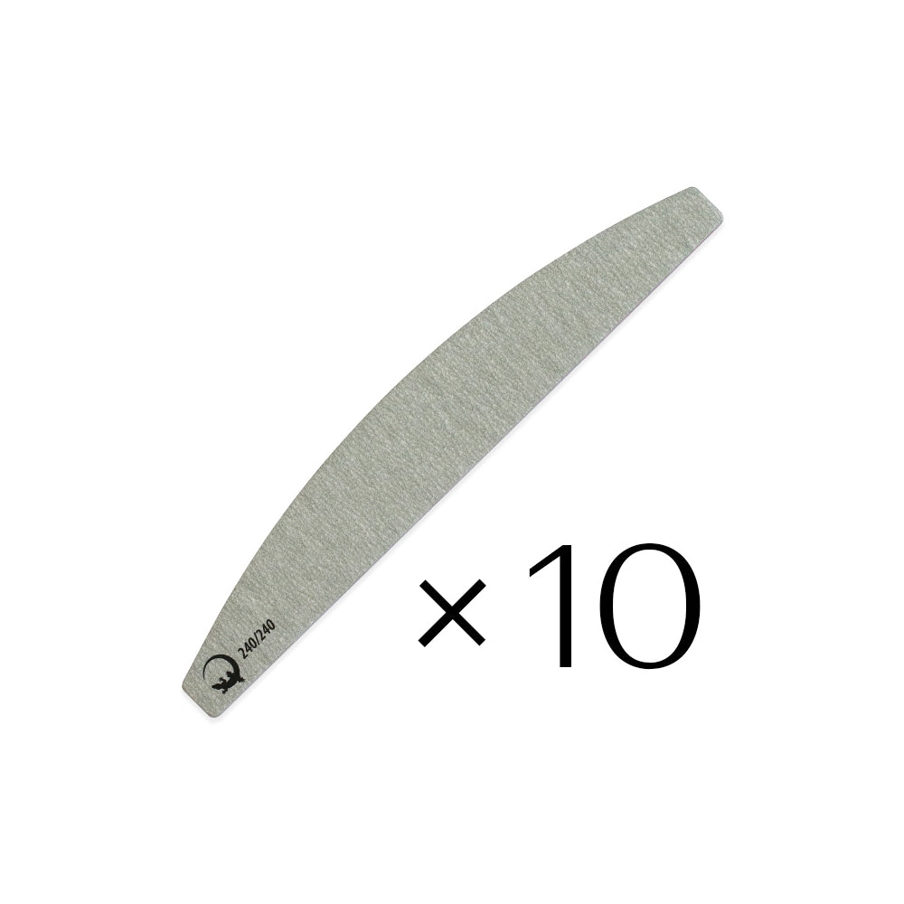 Nail file 240/240 10 pcs