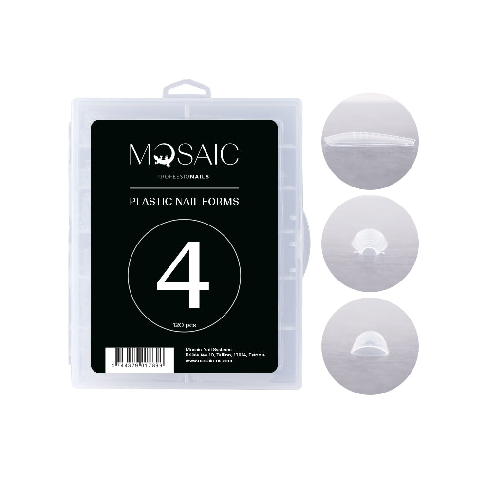 Plastic Nail Top Forms no.4