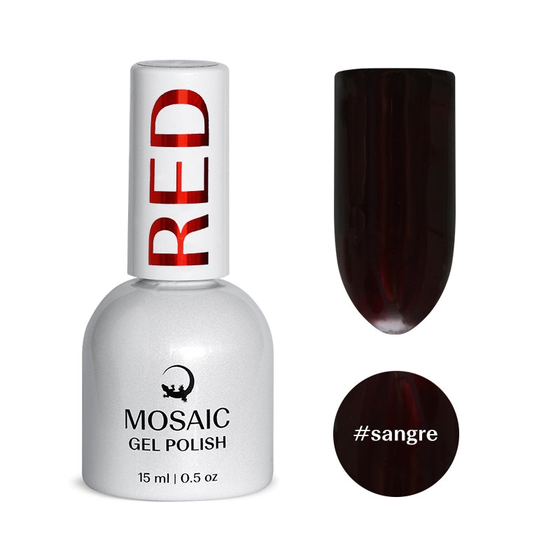 Gel Polish RED Collection - SANGRE 15ml TPO free