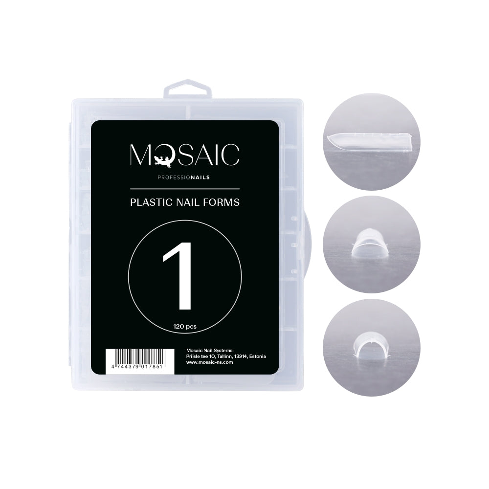 Plastic Nail Top Forms