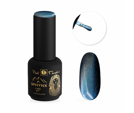 SPHYNX LAC CAT EYE GEL POLISH - ⁠⁠⁠MIDNIGHT MUS 10ML 921006