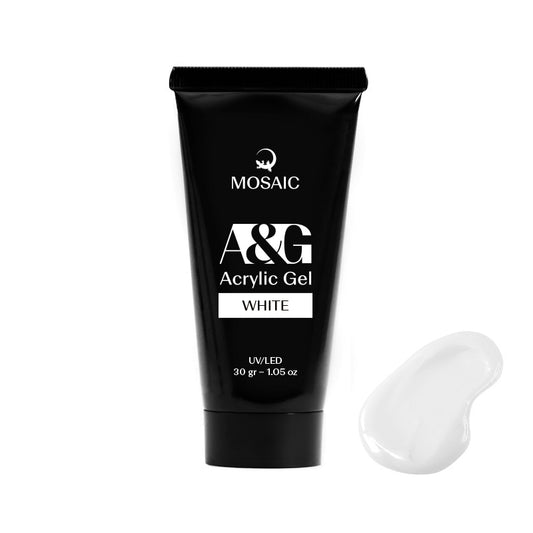 A&G White 30g Akryl Gel