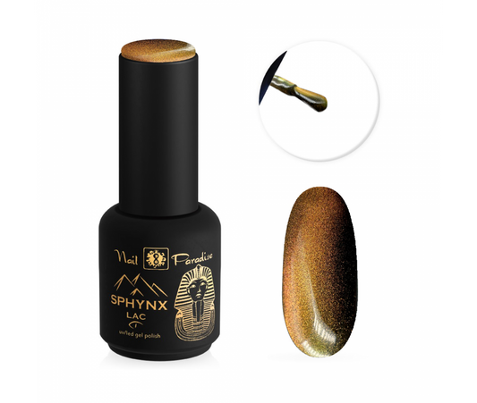 SPHYNX LAC CAT EYE GEL POLISH - BRONZE TEMPTATION 10ML 921002