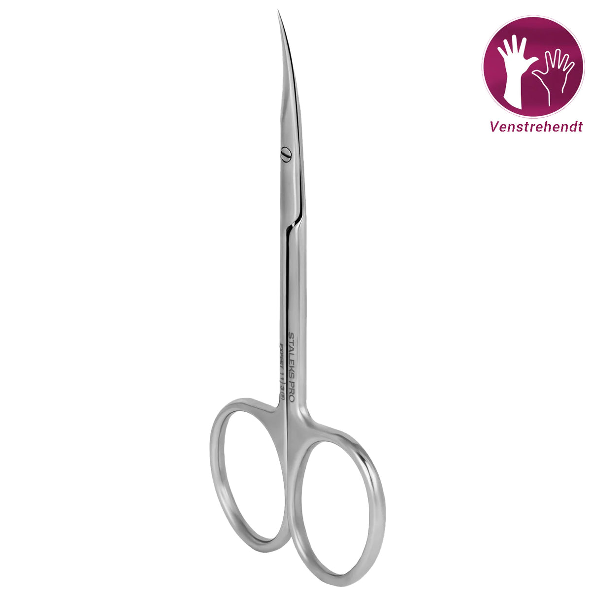 Neglebåndsaks EXPERT 11 Type 3 - Venstrehendt (Professional cuticle scissors for left-handed users SE-11/3)