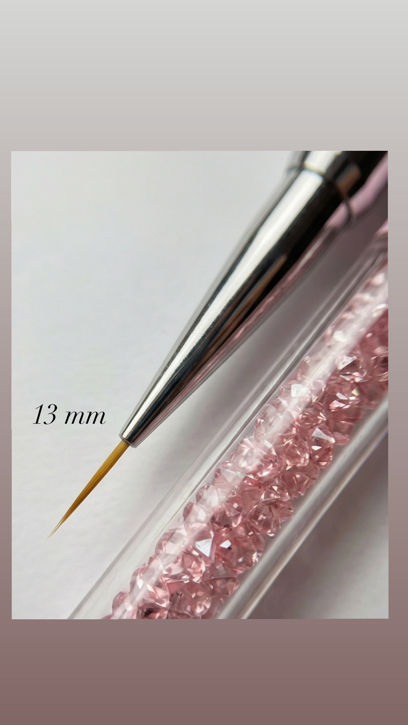 Fransk manikyr/ 11 mm pensel