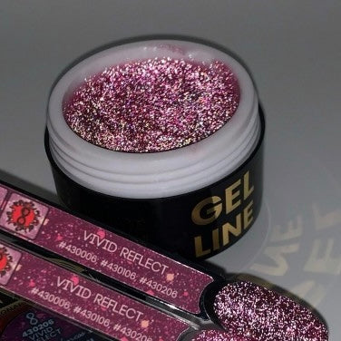 FLICKERING DARK LINE BUILDER GEL 430 006 - BRILLIANCE BURST 15ML