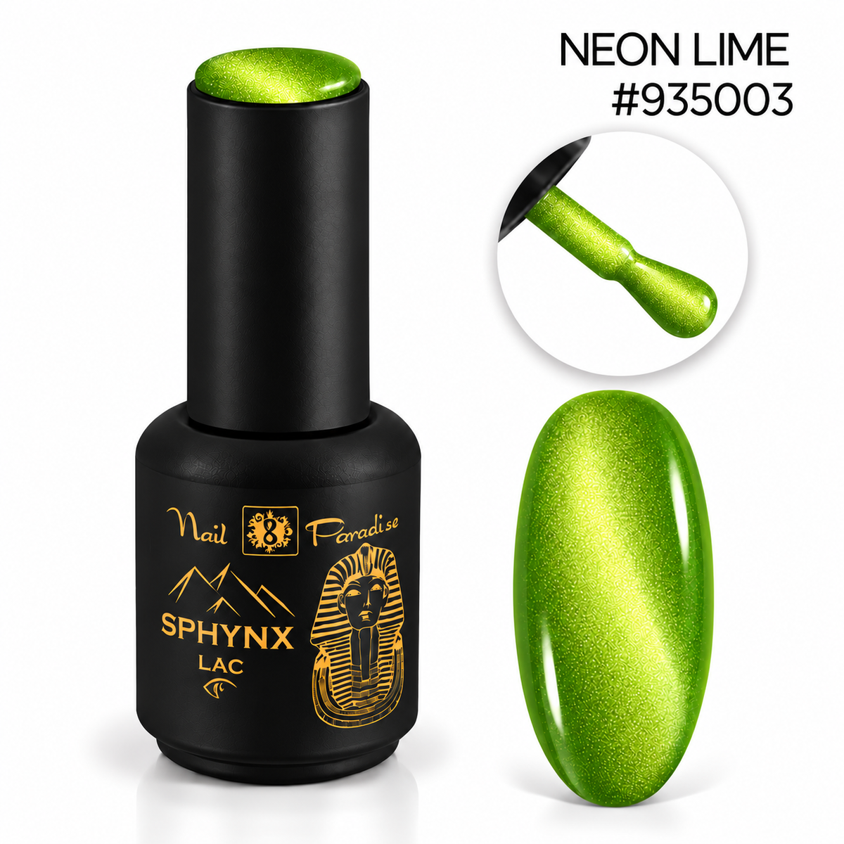 NEON LIME — 935003
Cat Eye Gel Polish · 10 ml