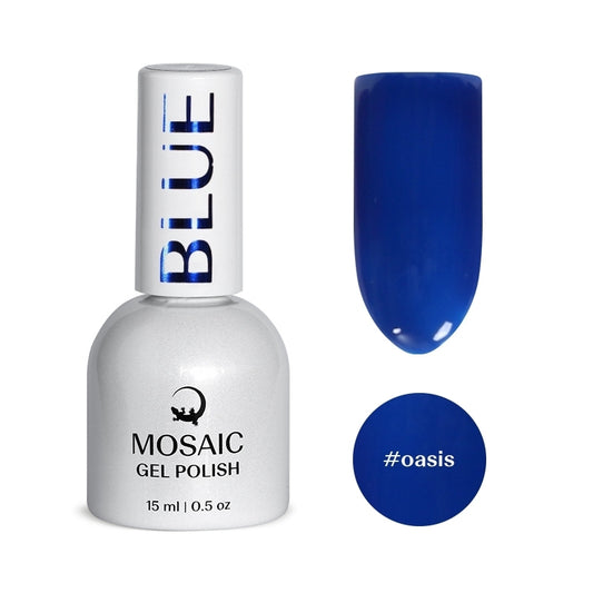 Gel polish BLUE Collection- OASIS 15ml TPO FREE