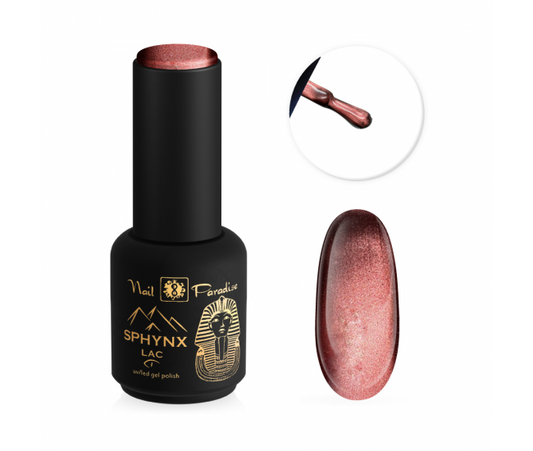 SPHYNX LAC CAT EYE GEL POLISH 918005 - CRIMSON RADIANCE 10ML