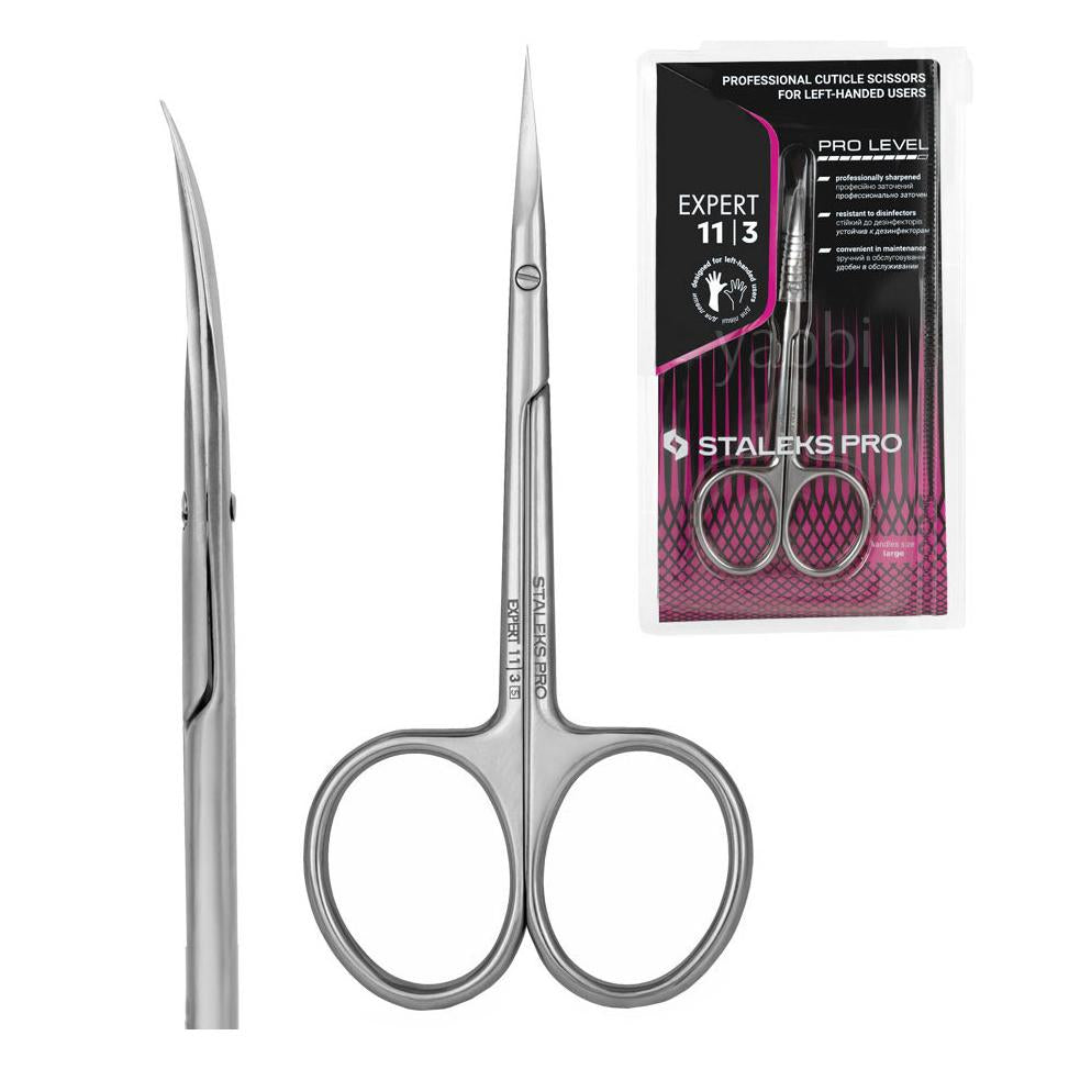Neglebåndsaks EXPERT 11 Type 3 - Venstrehendt (Professional cuticle scissors for left-handed users SE-11/3)