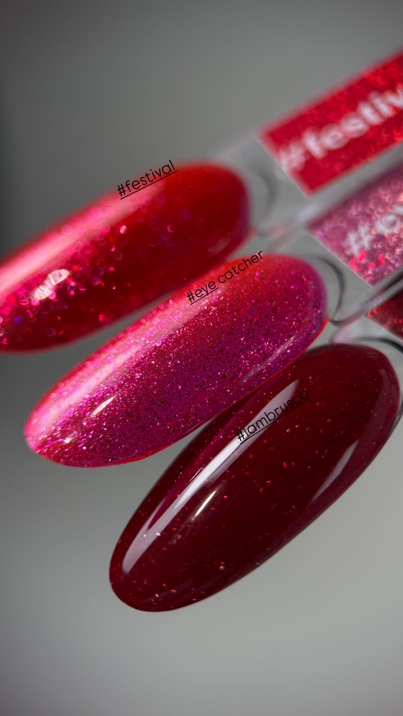 Gel Polish GLITTER Collection - EYE CATCHER 15ml TPO free
