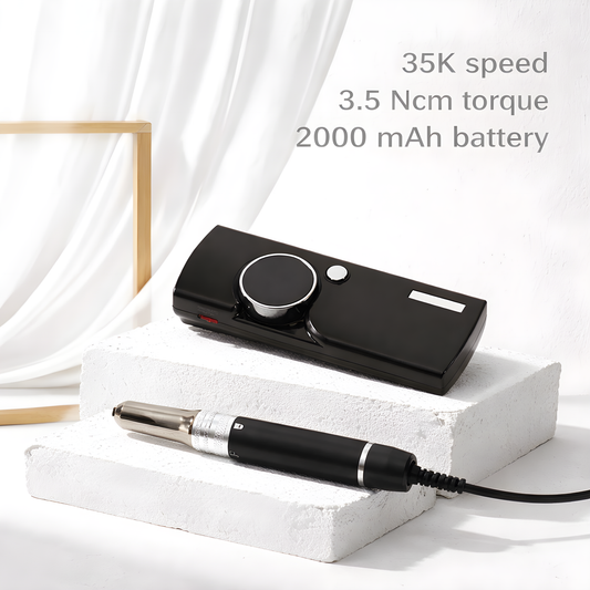 Manicure e-file med 2000 mAh batteriet