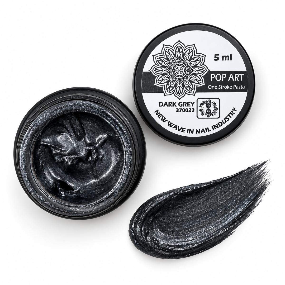 One Stroke Pasta – Dark Grey 5 ml 370023