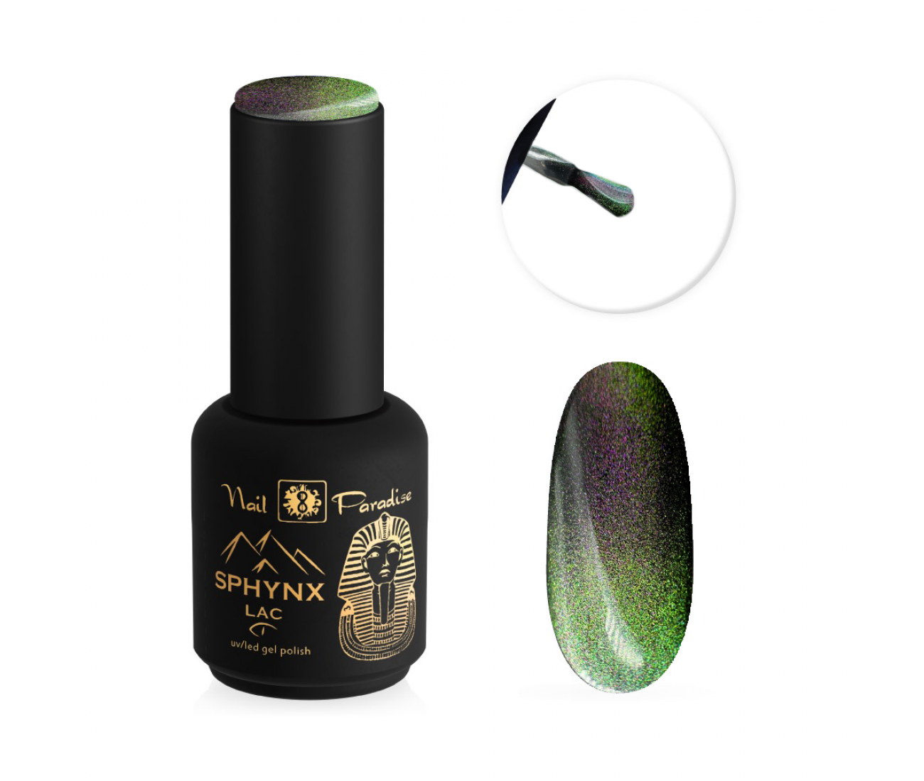 SPHYNX LAC CAT EYE GEL POLISH - STARLIGHT DRIP 10ML 921001