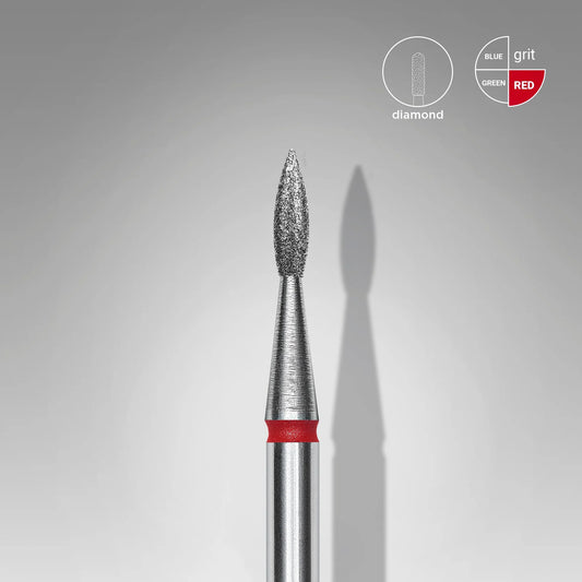 Drillbit Dråpeform - 1,8 mm / 8mm - Fin grit(FA11R018/8)