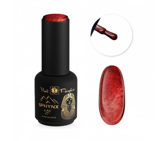SPHYNX LAC CAT EYE GEL POLISH 918001 - CLARET WHISPER 10ML