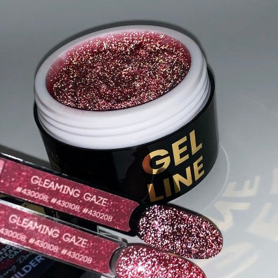 FLICKERING DARK LINE BUILDER GEL 430 008 - GLEAMING GAZE 15ML