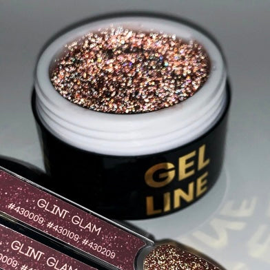FLICKERING DARK LINE BUILDER GEL 430 009 - GLINT GLAM 15ML