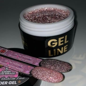 FLICKERING DARK LINE BUILDER GEL 430 001- EGYPTIAN NIGHT 15ml