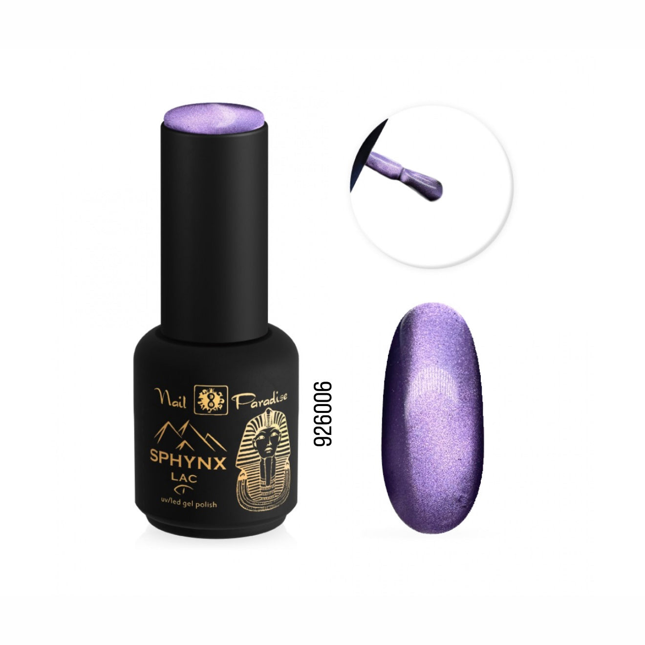 SPHYNX LAC CAT EYE GEL POLISH 926 006- NIGHT CLAW 10ML