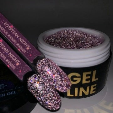 FLICKERING DARK LINE BUILDER GEL 430 011 - VIVID REFLECT 15ML