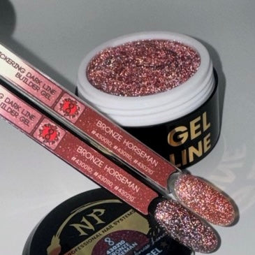 FLICKERING DARK LINE BUILDER GEL 430 010 - BRONZE HORSEMAN 15ML