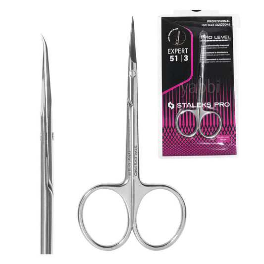 Neglebåndsaks EXPERT 51 Type 3 (Professional cuticle scissors with hook SE-51/3)