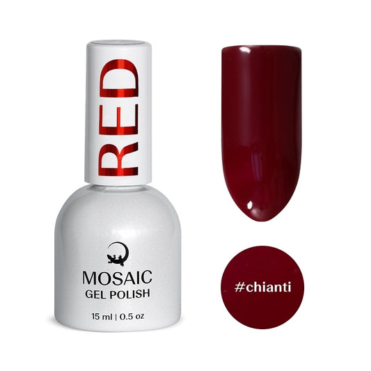 Gel Polish RED Collection - CHIANTI 15ml TPO free