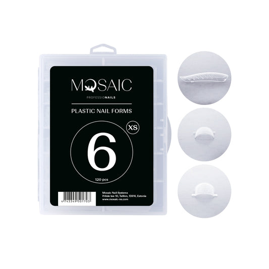 Plastic Nail Top Forms no.6