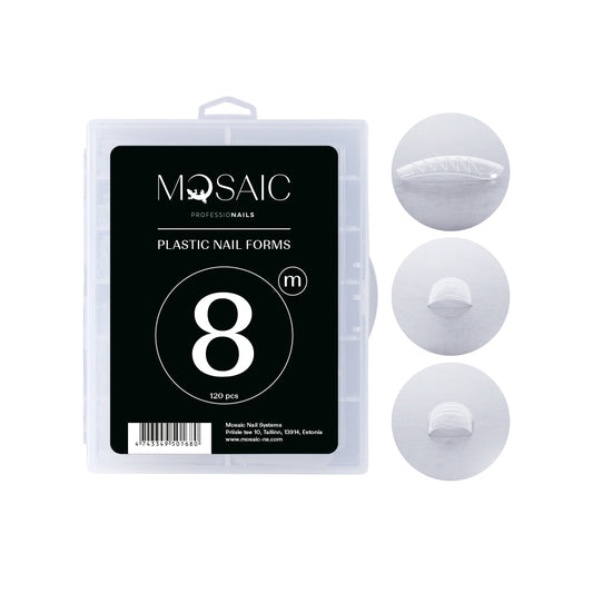 Plastic Nail Top Forms no.8