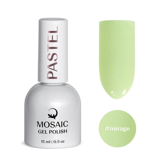 Gel Polish PASTEL Collection - MIRAGE 15ml TPO &amp; HEMA free