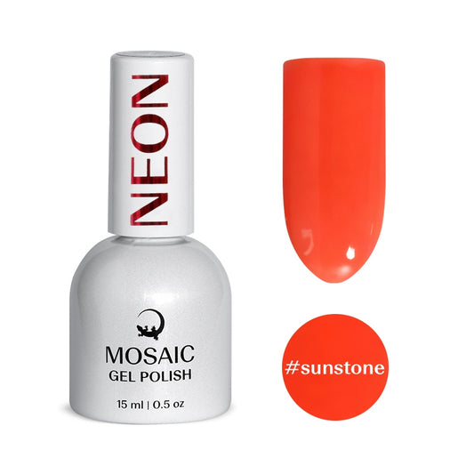 Gel Polish NEON Collection - SUNSTONE 15ml TPO &amp; HEMA free