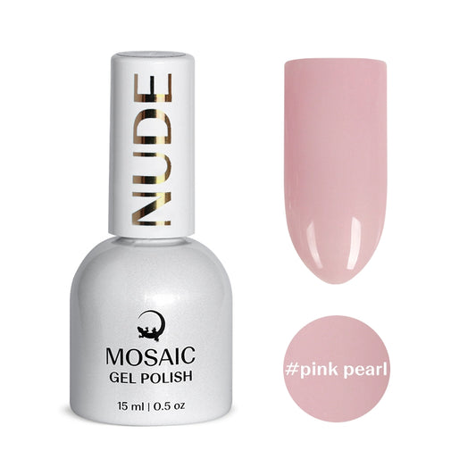 Gel Polish NUDE Collection - PINK PEARL 15ml TPO &amp; HEMA free
