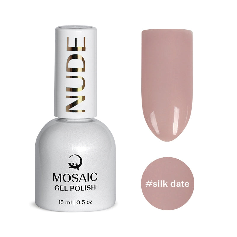 Gel Polish NUDE Collection - SILK DATE 15ml TPO &amp; HEMA free