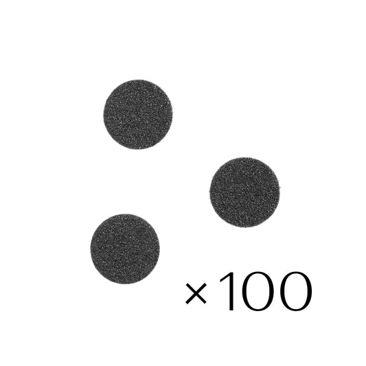 Refill rings 80# grit - 20 mm. 100 pcs.