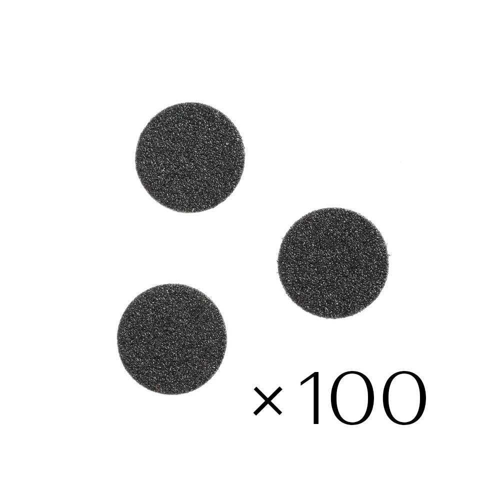 Refill rings 80# grit - 25mm. 100 pcs.