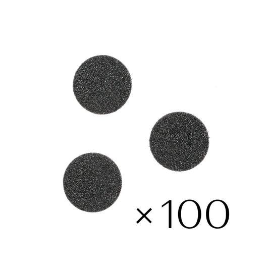 Refill rings 80# grit - 25mm. 100 pcs.