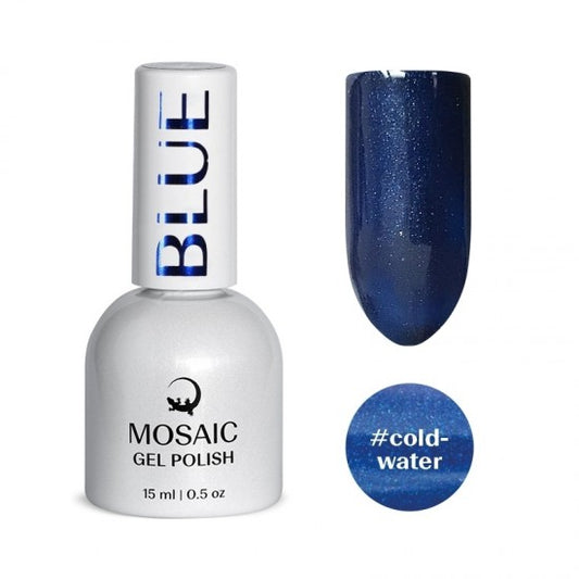 Gel Polish BLUE Collection - COLDWATER 15ml TPO free