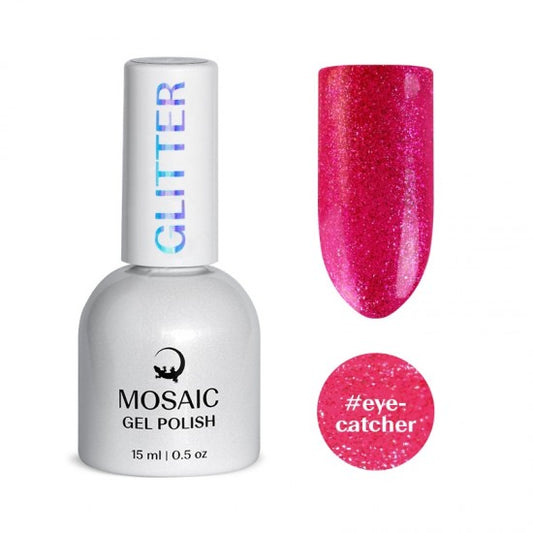 Gel Polish GLITTER Collection - EYE CATCHER 15ml TPO free